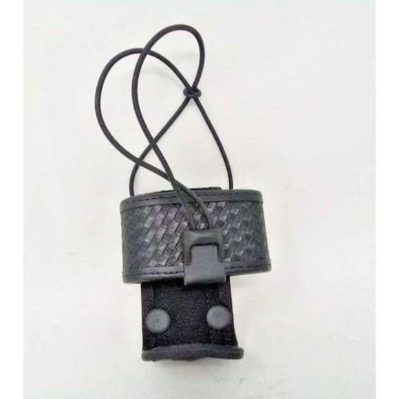 TUFF PRODUCTS  Ballistic NYLON/Leather Universal Radio Holder -Fits most radios - Picture 1 of 8
